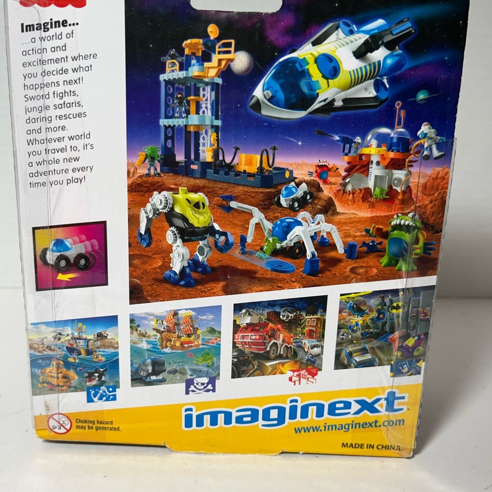 Imaginext Space Buggy Moon Rover Vehicle Figure Fisher Price - Picture 2 of 2